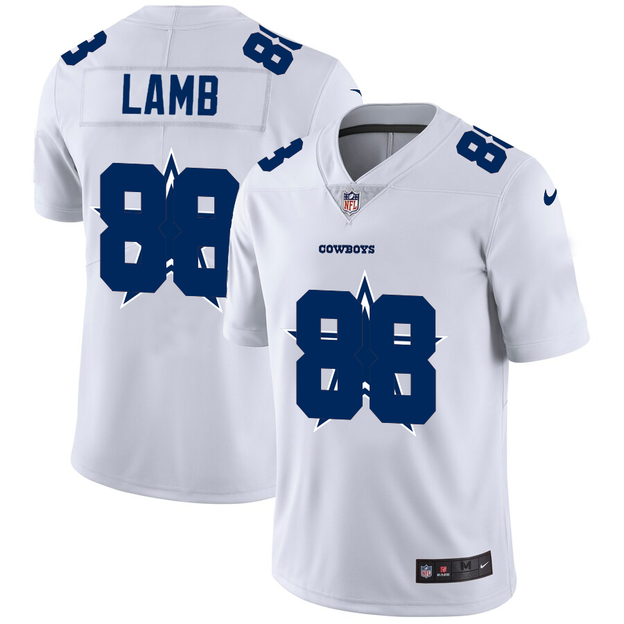 2020 New Men Dallas Cowboys #88 Lamb white  Limited NFL Nike jerseys->dallas cowboys->NFL Jersey